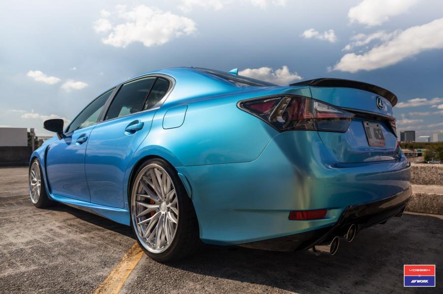  Lexus GS F on Vossen Wheels (VWS-2) 2016 года  (фото 3 из 22)
